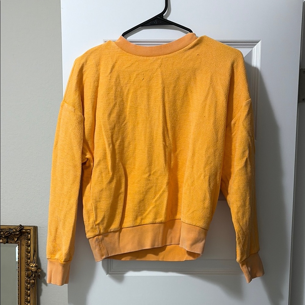 Men's Orange Sweater